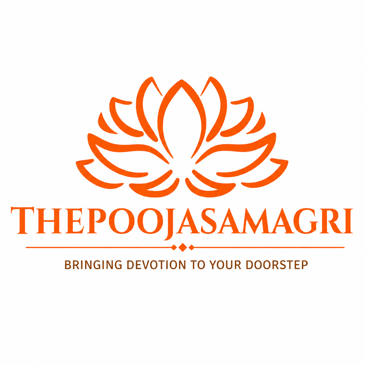 The Pooja Samagri logo